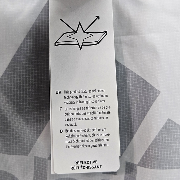 ADIDAS‎ Women's Aeroready White and Black Windbreaker Running Jacket Size M - Picture 11 of 15